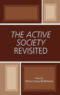 Ａ．エツィオーニ『活動的社会』再訪<br>The Active Society Revisited
