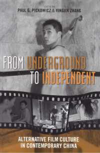 From Underground to Independent : Alternative Film Culture in Contemporary China (Asia/pacific/perspectives)