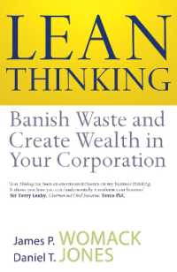 Lean Thinking : Banish Waste and Create Wealth in Your Corporation