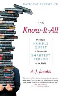 『驚異の百科事典男：世界一頭のいい人間になる！』（原書）<br>The Know-It-All : One Man's Humble Quest to Become the Smartest Person in the World