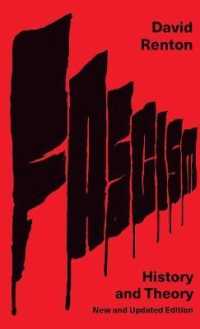 ファシズムの歴史と理論（改訂版）<br>Fascism : History and Theory （2ND Library Binding）