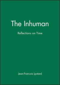 Inhuman : Reflections on Time