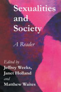 セクシュアリティと社会：読本<br>Sexualities and Society : A Reader