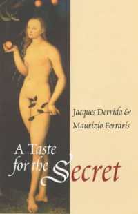 デリタ、フェッラーリス共著／秘めたるものへの趣味（英訳）<br>A Taste for the Secret
