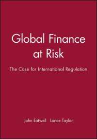 危機下の国際金融<br>Global Finance at Risk : The Case for International Regulation