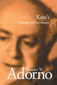 Kant's "critique of Pure Reason" -- Paperback
