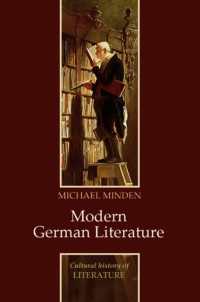 Modern German Literature (Cultural History of Literature)