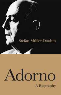 アドルノ：知的評伝（英訳）<br>Adorno : A Biography