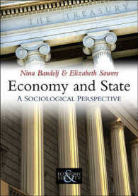 経済と国家：社会学的視座<br>Economy and State : A Sociological Perspective (Pess - Polity Economy and Society)