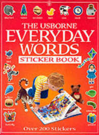 The Usborne Everyday Words Sticker Book （STK）
