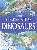 Sticker Atlas Dinosaurs -- Paperback