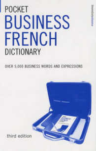 Pocket Business French Dictionary : Over 5, 000 Business Words and Expressions -- Paperback