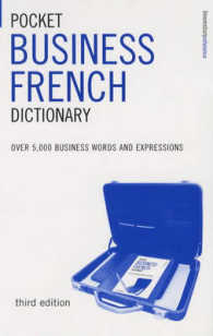 Pocket Business French Dictionary : Over 5, 000 Business Words and Expressions -- Paperback