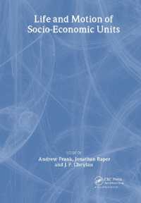 Life and Motion of Socio-Economic Units : GISDATA Volume 8
