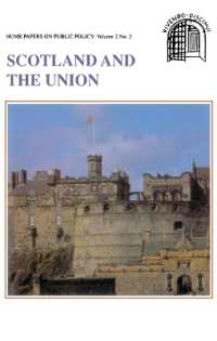 Scotland and the Union : Hume Papers on Public Policy 2.2