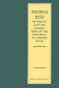An Inquiry into the Human Mind : On the Principles of Common Sense
