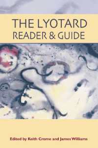 リオタール読本・手引<br>The Lyotard Reader and Guide