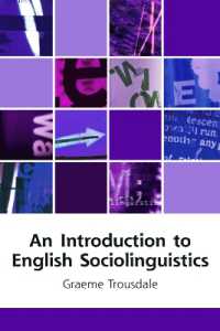 英語社会言語学入門<br>An Introduction to English Sociolinguistics (Edinburgh Textbooks on the English Language)