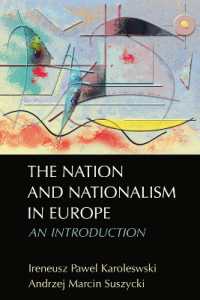 The Nation and Nationalism in Europe : An Introduction