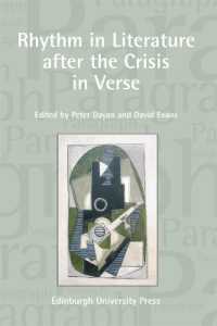 Rhythm in Literature after the Crisis in Verse : Paragraph Volume 33, Number 2
