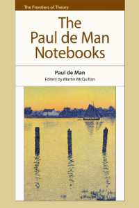 ド・マン未公開文献集成<br>The Paul de Man Notebooks