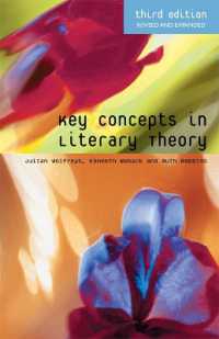 文学理論キーコンセプト（第３版）<br>Key Concepts in Literary Theory （3RD）