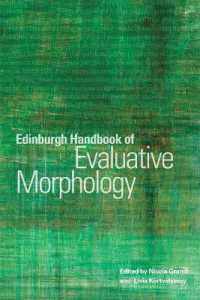 評価形態論ハンドブック<br>Edinburgh Handbook of Evaluative Morphology