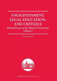 Enlightenment, Legal Education, and Critique : Selected Essays on the History of Scots Law, Volume 2