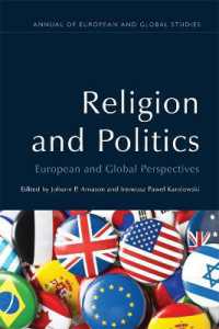 宗教と政治：欧州およびグローバルな視点<br>Religion and Politics : European and Global Perspectives (Annual of European and Global Studies)