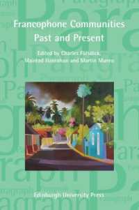 Francophone Communities Past and Present : Paragraph Special Issue (Vol 37, Issue 2) (Paragraph Special Issues)