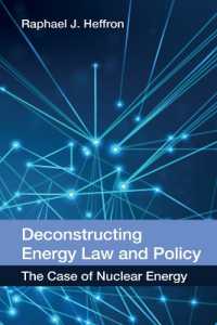 エネルギー法と政策の脱構築：核エネルギーへのアプローチ<br>Deconstructing Energy Law and Policy : The Case of Nuclear Energy