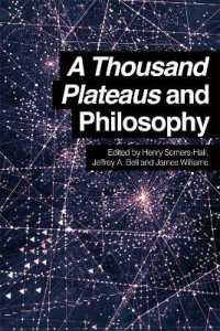 ドゥルーズ＆ガタリ『千のプラトー』の哲学<br>A Thousand Plateaus and Philosophy