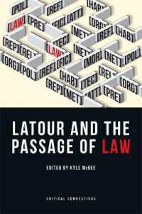 Latour and the Passage of Law (Edinburgh Critical Studies in Shakespeare and Philosophy)