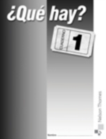 Que Hay? Cuaderno 1 / Que Hay? Book 1 : Junior Secondary Spanish for the Caribbean （PMPLT）