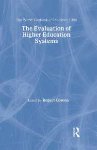 The World Yearbook of Education 1996 : The Evaluation of Higher Education Systems (World Yearbook of Education)