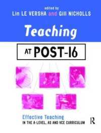 TEACHING AT POST-16: A-LEVEL, AS AND GNVQ