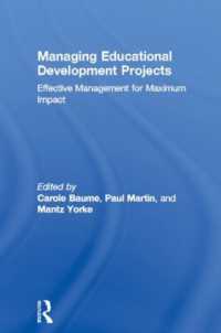 Managing Educational Development Projects : Effective Management for Maximum Impact (Seda Series)