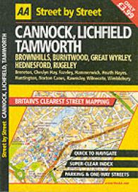 Cannock, Lichfield, Tamworth (Aa Street by Street)