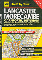 Lancaster, Morecambe, Carnforth, Heysham (Aa Street by Street)