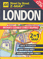 London Z-Map (Aa Street-by-street Guide)