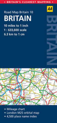 Aa Road Map Britain: Britain (Aa Road Map Britain Series) （FOL MAP）