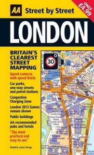 AA Street by Street London (Aa Street by Street) （8 SPI）