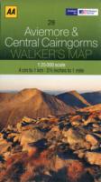 Aa Aviemore & Central Cairngorms Walker's Map (Walker's Map) （FOL MAP）
