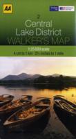 Aa Central Lake District Walker's Map (Walker's Map) （FOL MAP）