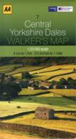Aa Central Yorkshire Dales Walker's Map (Walker's Map) （FOL MAP）