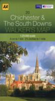 Aa Chichester & the South Downs Walker's Map (Walker's Map) （FOL MAP）