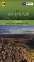 AA Walker's Map Hadrian's Wall 29 (Aa Walker's Map) （FOL MAP）