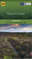 Aa New Forest Walker's Map (Walker's Map) （FOL MAP）