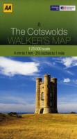 AA Walker's Map the Cotswolds 8 (Aa Walker's Map) （FOL MAP）