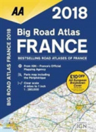 AA Big Road Atlas France 2018 （17 MUL）